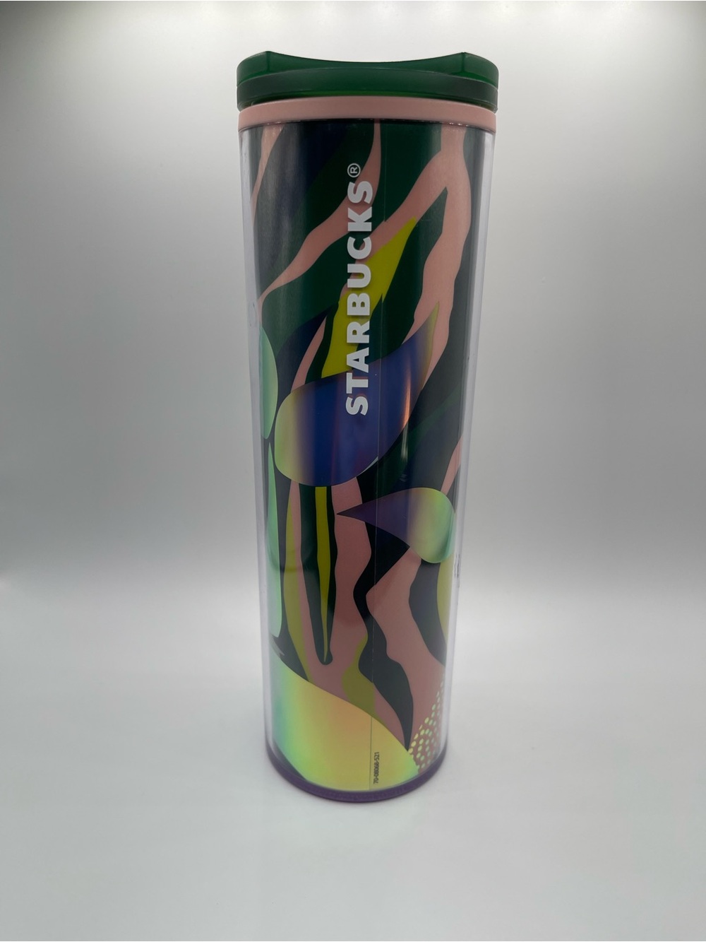 Starbucks Green Pink Purple Iridescent Tall Tumbler